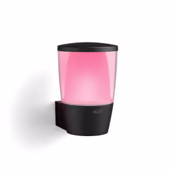 WiZ Applique murale, Éclairage mural intelligent, Noir, LED, Ampoule(s) non remplaçable(s), 950 lm, 8,5 W