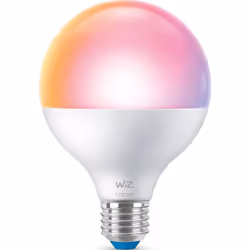 WiZ Globe 12,5 W (éq. 75 W) E27, Ampoule intelligente, Blanc, E27, Blanc, 1055 lm, 11 W