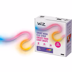 WiZ Ruban néon flexible 3 m, Eclairage intelligent par bande, Blanc, LED, Ampoule(s) non remplaçable(s), 24 W, 15000 h
