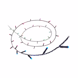 WiZ Bande LED 20m, Guirlande lumineuse intelligente, Wi-Fi, Noir, LED, Plastique, Ampoule(s) non remplaçable(s)