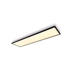Philips Hue White ambiance Panneau rectangulaire Aurelle, Éclairage de plafond intelligent, Bluetooth, Noir, LED, Ampoule(s)  ...