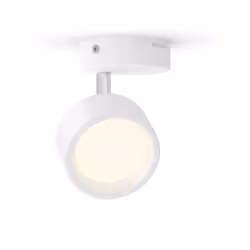 Philips Spot patère, Spot d'éclairage de surface, LED, 550 lm, 220 - 240 V, Blanc