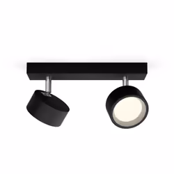 Philips Spot patère, Spot d'éclairage de surface, LED, 1100 lm, 220 - 240 V, Noir