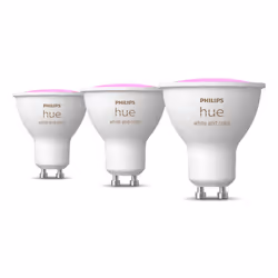 Philips Hue White and Color ambiance GU10, Spot d'éclairage intelligent, Blanc, LED, GU10, GU10, Blanc froid, Multi, Blanc ch ...
