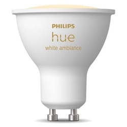 Philips Hue White ambiance GU10 Spot d'éclairage intelligent Bluetooth/Zigbee 4,2 W