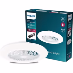 Philips 8720169248786, Ventilateur à lame domestique, Blanc, Plafond, Plastique, IP20, Fonctionnel