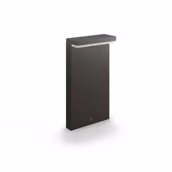 Philips 8720169257290, Éclairage mural extérieur, Anthracite, Aluminium, IP44, Jardin, Patio, I