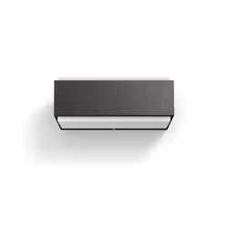 Philips 8720169257313, Éclairage mural extérieur, Anthracite, Aluminium, IP44, Jardin, Patio, I