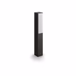 Philips 8720169257351, Piedestal extérieur/Lampadaire, Anthracite, Aluminium, IP44, Jardin, Patio, I