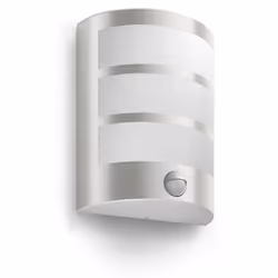 Philips 8720169263772, Éclairage mural extérieur, Acier inoxydable, Acier inoxydable, IP44, Façade, Jardin, Patio, II