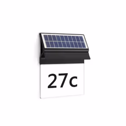 Philips 8720169265462, Éclairage mural extérieur, Noir, Plastique, IP44, Façade, Jardin, Patio, III