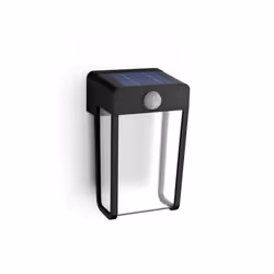 Philips 8720169265509, Éclairage mural extérieur, Noir, Plastique, IP44, Façade, Jardin, Patio, III
