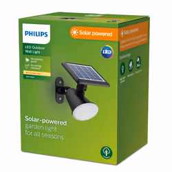 Philips 8720169265523 éclairage extérieur Éclairage mural extérieur LED Noir