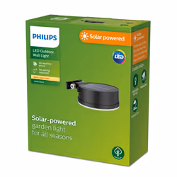 Philips 8720169265622 éclairage extérieur Éclairage mural extérieur LED Noir