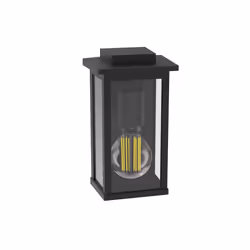 Philips 8720169266490, Éclairage mural extérieur, Noir, Aluminium, IP44, Façade, Jardin, Patio, I