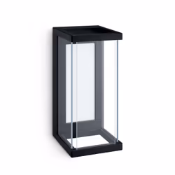 Philips 8720169266797, Éclairage mural extérieur, Noir, Aluminium, IP44, Façade, Jardin, Patio, I
