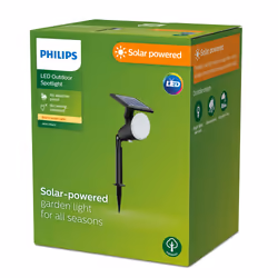 Philips 8720169269132 éclairage extérieur Piedestal extérieur/Lampadaire Noir