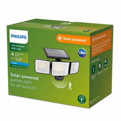 Philips 8720169269156 éclairage extérieur Éclairage de sécurité Noir