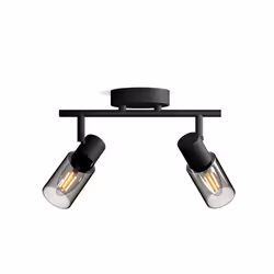 Philips 8720169299290, Spot lumineux sur rail, E14, 2 ampoule(s), 220-240 V, Noir