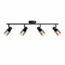 Philips 8720169299337, Spot lumineux sur rail, E14, 4 ampoule(s), 220-240 V, Noir