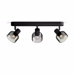 Philips 8720169299610, Spot lumineux sur rail, E14, 3 ampoule(s), 220-240 V, Noir