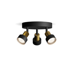 Philips Spot plafond/mur Conduit x3