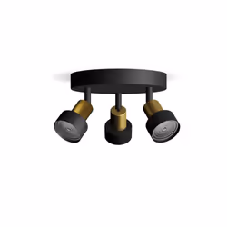 Philips Spot plafond/mur Conduit x3