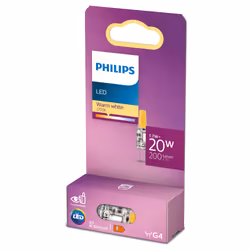 Philips 8720169300491, 1,7 W, 20 W, G4, 200 lm, Blanc chaud