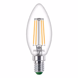 Philips 929003800701, 2,3 W, 40 W, E14, 485 lm, 50000 h, Blanc chaud