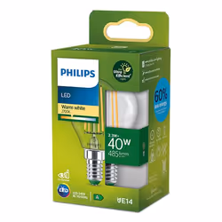 Philips 929003801101 energy-saving lamp Blanc chaud 2700 K 2,3 W E14 A