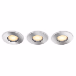 Philips 929003807901, Spot d'éclairage intelligent, Bluetooth, Chrome, Synthétiques, GU10, 2200 K