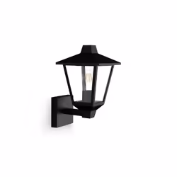 Philips 8720169351394, Éclairage mural extérieur, Noir, Aluminium, IP44, Jardin, Patio, I