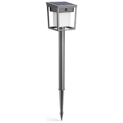 Lampadaire d'extérieur solaire Philips led 929004631801 Blaise led led intégrée 1.5 w anthracite