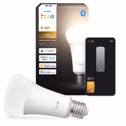 Philips Hue White A67 - Ampoule connectée E27 - 1600 - Vue supplémentaire 3
