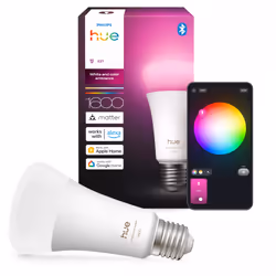 Philips Hue White and Color ambiance A60 - Ampoule connectée E27 - 1 600 - Vue supplémentaire 3