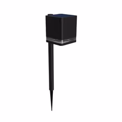 Philips 8720169386839, Piedestal extérieur/Lampadaire, Noir, Plastique, IP44, Jardin, Patio, Contemporain