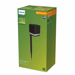 Philips 8720169386839 éclairage extérieur Piedestal extérieur/Lampadaire Ampoule(s) non remplaçable(s) LED