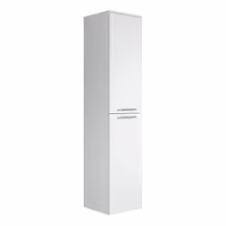 Armoire de rangement de Venus Hauteur 160cm Blanc - Meuble de rangement haut placard armoire colonne