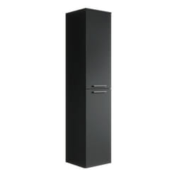 Armoire de rangement de Venus Hauteur 160cm Noir - Meuble de rangement haut placard armoire colonne
