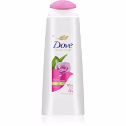 Le shampooing Dove Aloe & Rose Water nettoie efficacement le cuir chevelu, il lave parfaitement les cheveux et leur redon ...