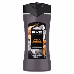 AXE Black Vanilla, Gel douche, 300 ml, Adultes, Hommes, Corps, Vanille