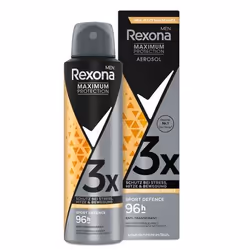 Rexona Sport Defence, Hommes, Anti-transpirant, Déodorant spray, Spray, 150 ml, 96 h