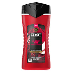 AXE Cherry Fizz 225 ml Gel douche Unisexe Corps Ambre, Pomme, Cerise (fruit)