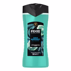 AXE Aqua Bergamot Bodywash, Gel douche, 300 ml, Adultes, Hommes, Corps, Bergamote