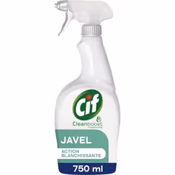 CIF - Spray nettoyant Multi-usages avec javel - enlève 100% des taches tenaces - action blanchissante - 750ml