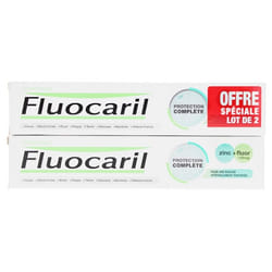 Fluocaril Dentifrice Protection Complète Lot de 2 x 75 ml