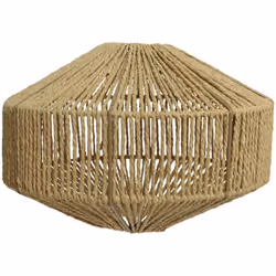 Abat-jour jute Ø 36 x 24,5 cm - Nos Envies Déco