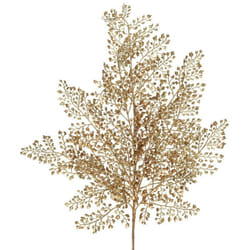 Feuille avec paillettes 68 cm.