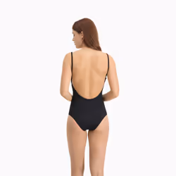 Puma Maillot de bain Swim Crossback Noir Femme - Vue supplémentaire 6