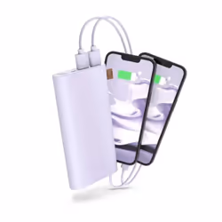 Hama 00214939 banque d'alimentation électrique Lithium Polymère (LiPo) 18000 mAh Lilas